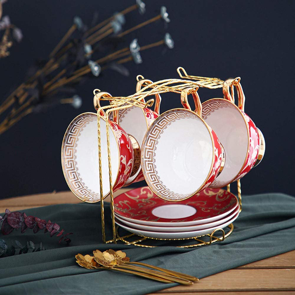 Amazon｜GYZLZZB コーヒーティーカップとソーサーセット磁器北